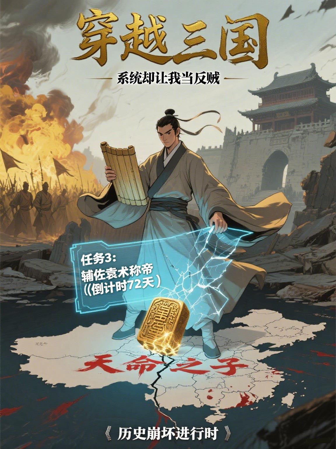 穿越三国，系统却让我当反贼